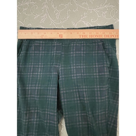 Torrid Pants Womens 1 Green Plaid Pull On Stretch Skinny Ankle Pockets High Rise - Picture 11 of 11
